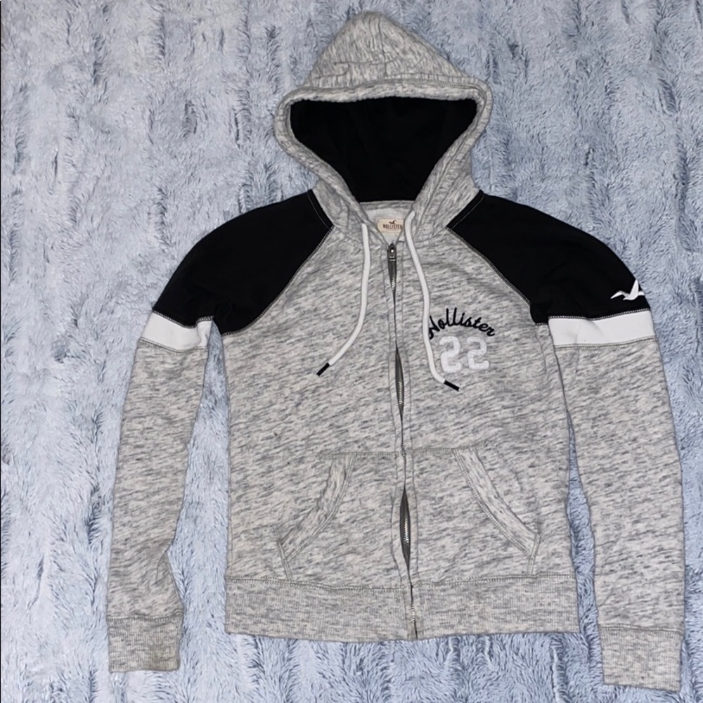 Hollister Zip Up Sweater